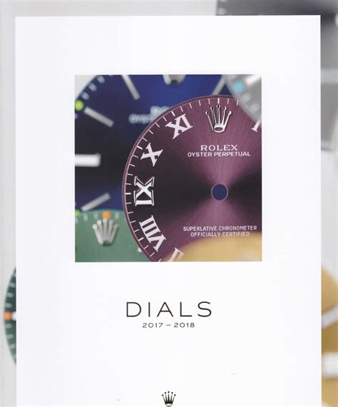 rolex dials catalog.